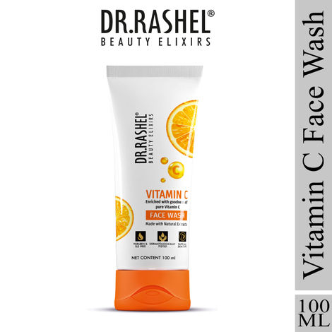 Buy Dr.Rashel Vitamin C Face Wash (100ml)-Purplle