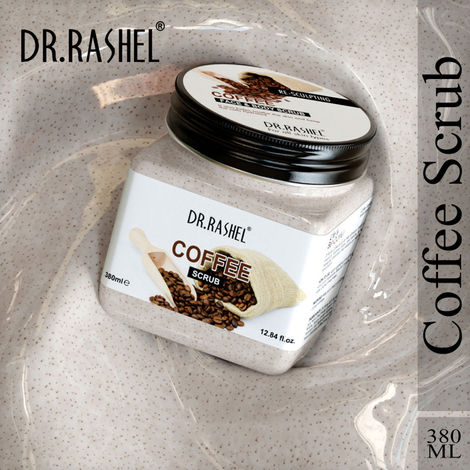 Buy Dr.Rashel Re-Sculpting Coffee Face And Body Scrub For All Skin Types (380 ml)-Purplle