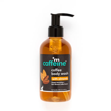 Buy mCaffeine Coffee Body Wash with Almonds | De-Tan & Deep Cleansing Shower Gel | Enriched with Vitamin E & in EnergizingA Rich AlmondA Aroma | Suitable for All Skin Types | For both Men & Women (200 ml)AA-Purplle