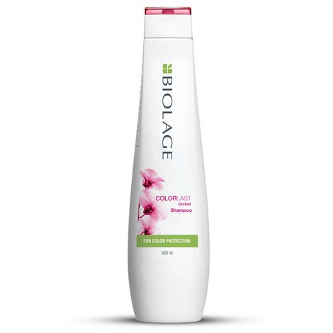 Buy Biolage Professional Colorlast Shampoo, Protects Colored Hair & Maintains Vibrancy, With Orchids, Natural, Vegan & Cruelty-Free, 400 ml-Purplle