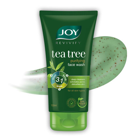 Buy Joy Revivify Purifying Tea Tree Face Wash (150 ml)-Purplle
