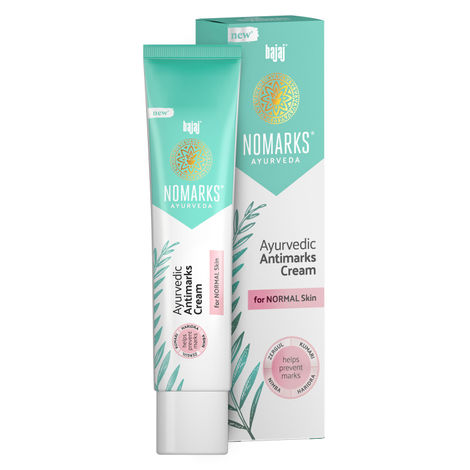 Buy Bajaj Nomarks Ayurvedic Antimarks Cream - for Normal Skin (25 g)-Purplle