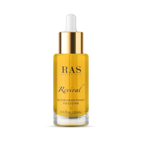 Buy RAS Luxury Oils Revival Kumkumadi Night Face Elixir (6 ml)-Purplle