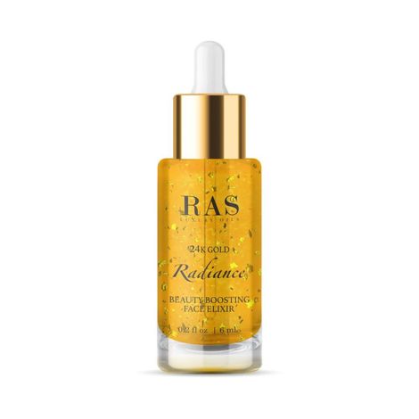 Buy RAS Luxury Oils 24k Gold Radiance Beauty Boosting Face Elixir (6 ml)-Purplle