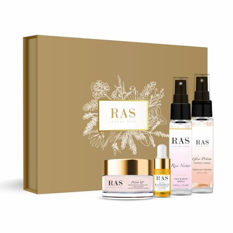 Buy RAS Luxury Oils Glow-Boosting Beauties Set (Minis)-Purplle