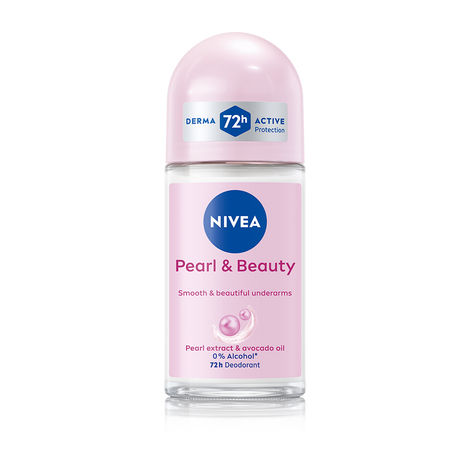 Buy Nivea Pearl & Beauty Deo Roll-on For Women (50 ml)-Purplle
