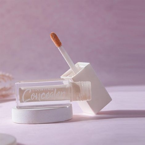 Buy Cuffs N Lashes Cover It All Liquid Concealer, Porcelain-01 - 6 ml-Purplle
