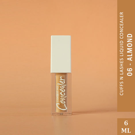 Buy Cuffs N Lashes Cover It All Liquid Concealer, Almond-06-Purplle