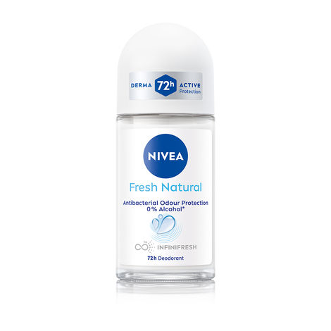 Buy NIVEA Deodorant Roll On Fresh Natural 50 ml-Purplle