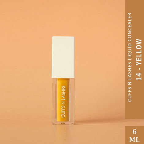 Buy Cuffs N Lashes Cover It All Liquid Concealer -Yellow-14-Purplle