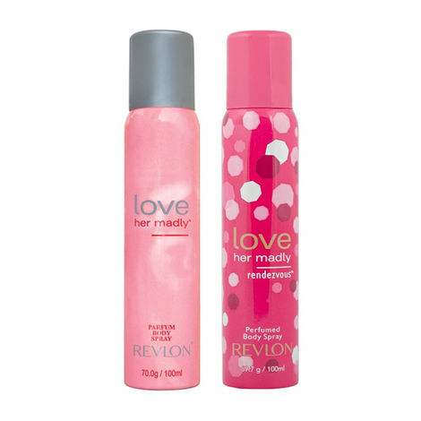 Buy Revlon CUSTOMIZED KIT (LOVE HER MADLY RENDEZVOUS PBS 100 ML + LOVE HER MADLY PBS 100 ML)-Purplle