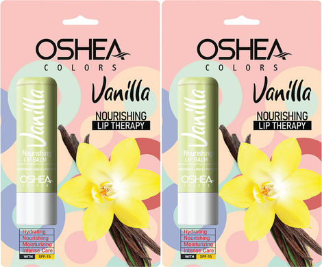 Buy Oshea Herbals Vanilla Lip Therapy 4.5Grams pack of 2-Purplle