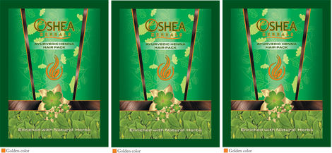 Buy Oshea Herbals Natural Henna Hair Pack 100Grams pack of 3-Purplle