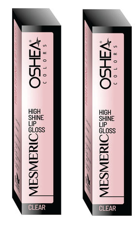 Buy Mesmeric High Shine Lip Gloss (Clear) pack of 2-Purplle