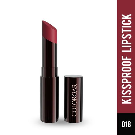 Buy Colorbar Kissproof Lipstick-Leading Lady -018 3gm-Purplle