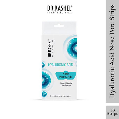 Buy Dr.Rashel Hyaluronic Acid Nose Pore Strips Deep Cleansing (10 Strips)-Purplle