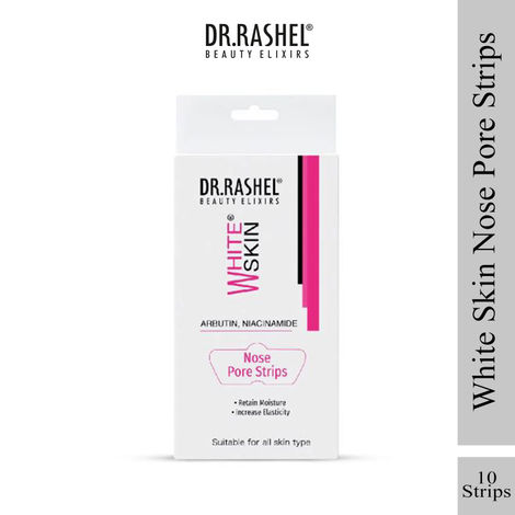 Buy Dr.Rashel White Skin Nose Pore Strips With Arbutin & Niacinamide (10 Strips)-Purplle