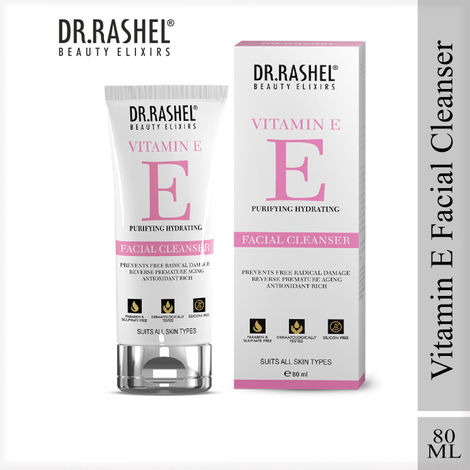 Buy Dr.Rashel Vitamin E Facial Cleanser Purifying Hydrating (80ml)-Purplle