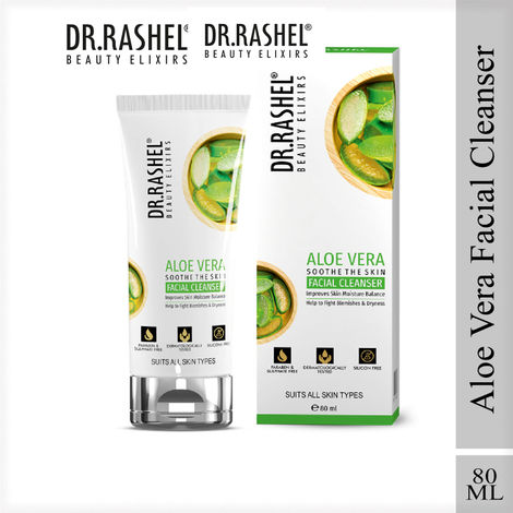 Buy Dr.Rashel Aloe Vera Facial Cleanser Skin Moisture Balance (80 ml)-Purplle