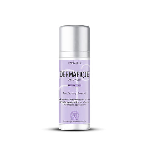 Buy Dermafique Age Defying Face Serum with Vitamin E – 30ml, Anti-Ageing Serum, Pigmentation & Dark Spots, Night Cream for Women Anti Ageing-Purplle