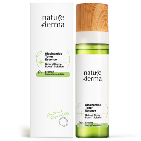 Buy Nature Derma Niacinamide Toner Essence with Natural Biome-Boost™Solution For Soothed, Strengthened Skin-Purplle