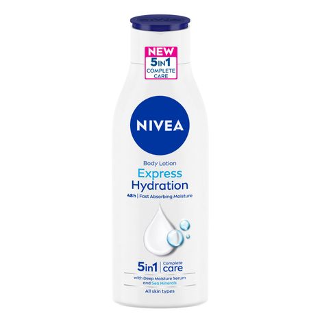 Buy Nivea Express Hydration Body lotion with Sea Minerals (200 ml)-Purplle