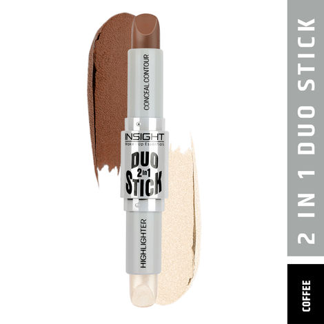 Buy Insight Duo Stick-Conceal.Contour + Highlighter_02 Coffee-Purplle