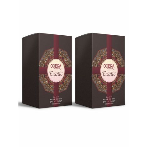Buy St John Cobra Exotic Eau de Perfume For Women 100ml- Pack of 2-Purplle