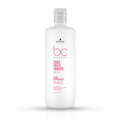 Buy Schwarzkopf Professional Bonacure pH 4.5 Color Freeze  Shampoo for Colored Hair 1000 ml-Purplle