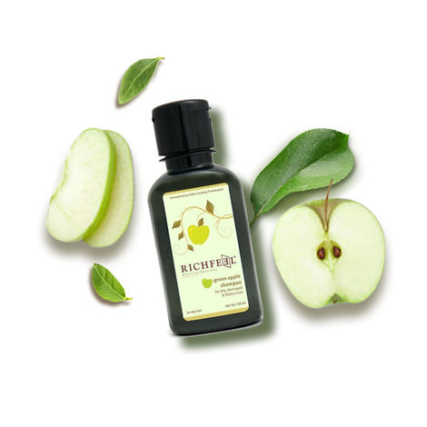 Buy Richfeel Green Apple Shampoo (100 ml)-Purplle