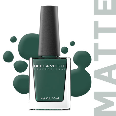 Buy Bella Voste MATTE Nail Polish| Quick Drying Formula| Cruelty Free| Paraben Free & No Harmful Chemicals| Vegan | Lasts for 7 Days & more|Chip Resistant | DEEP MATT Formula with Smooth & Easy Application | Shade no-M02 - 9 ml-Purplle