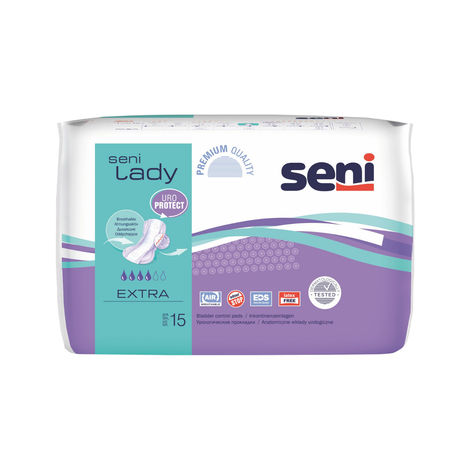 Buy Bella SENI LADY EXTRA BLADDER CONTROL PADS 15 Pcs -Purplle