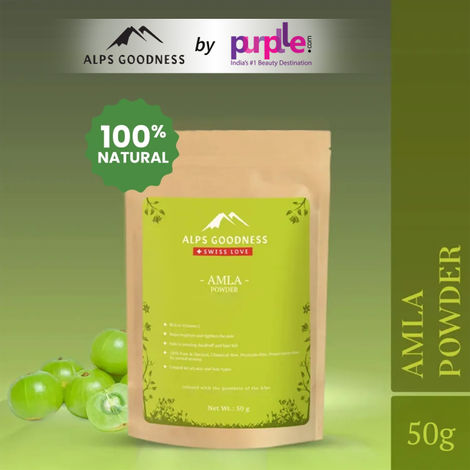 Buy Alps Goodness Powder - Amla (50 gm)-Purplle