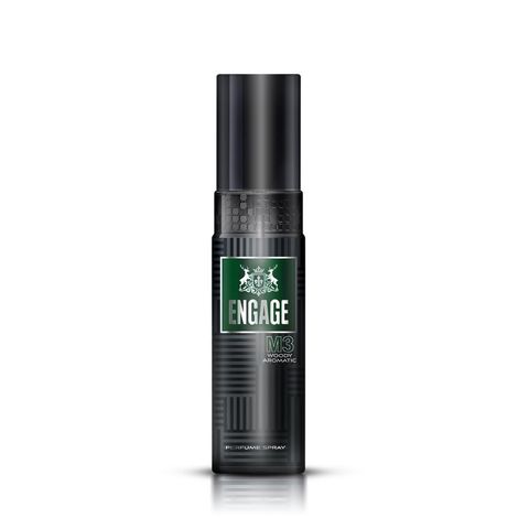Buy Engage M3 Perfume Spray for Men, Fresh and Minty Fragrance Scent, Skin Friendly Perfume for Men Long Lasting Smell, 120 ml-Purplle