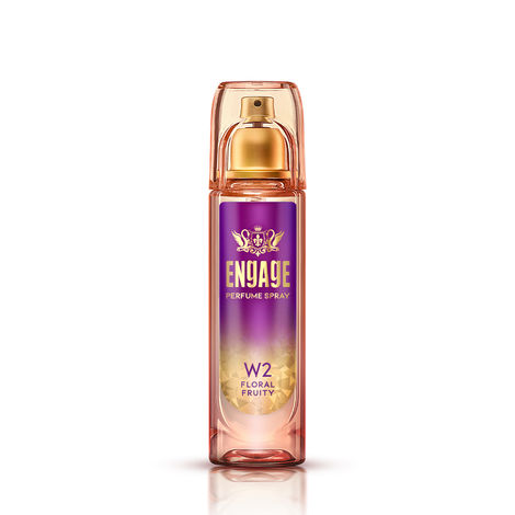 Buy Engage W2 Perfume for Women, Floral and Fruity Fragrance Scent, Skin Friendly Women Perfume, 120 ml-Purplle