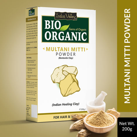 Buy Indus Valley BIO Organic Multani Mitti Powder-200 g-Purplle