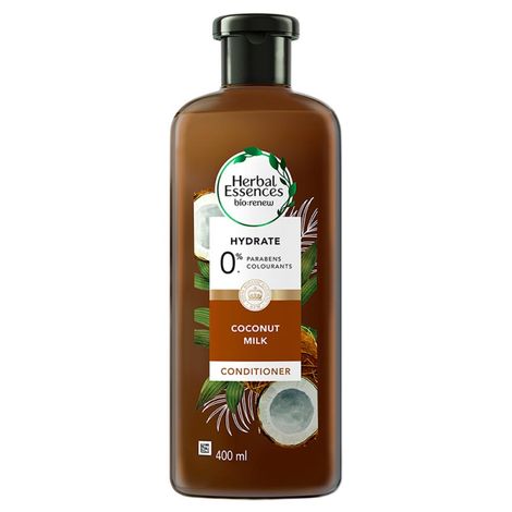 Buy Herbal Essences bio:renew Coconut Milk CONDITIONER| No Parabens No Colourants, 400 ml-Purplle