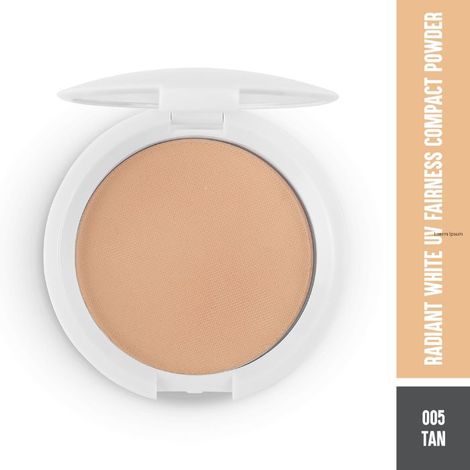 Buy Colorbar Radiant White UV Fairness Compact Powder Tan 005-Purplle