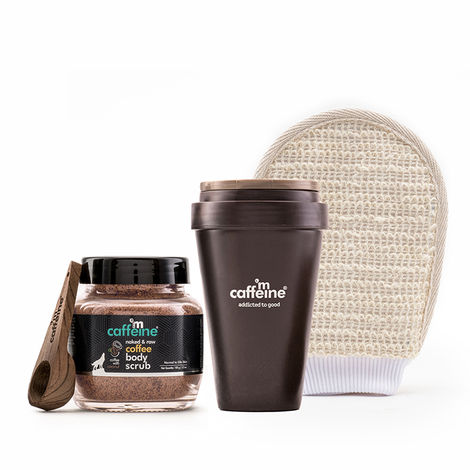 Buy mCaffeine Coffee Body Exfoliation Kit Combo of 3-Purplle