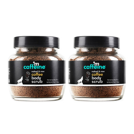 Buy mCaffeine Coffee Body Scrub Pack of 2 (Small size)-Purplle