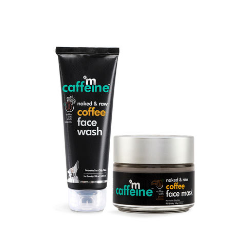 Buy mCaffeine Quick Pore Cleansing Kit - Cleanse & Unclog Pores Combo of 2-Purplle