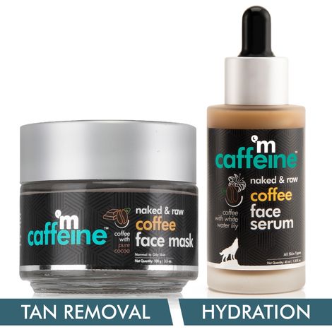 Buy mCaffeine Coffee Face Toning Kit Combo of 2-Purplle