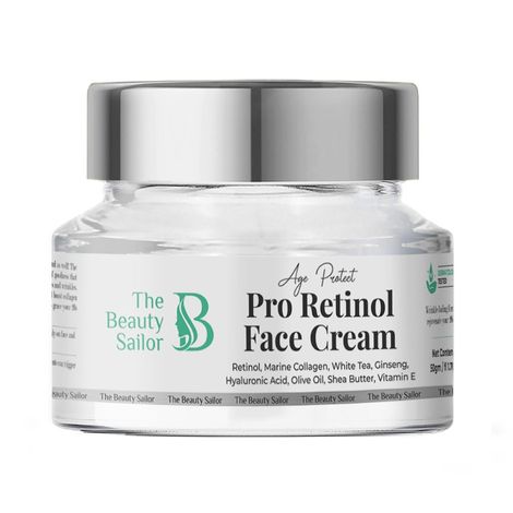 Buy The Beauty Sailor Pro-Retinol Face Cream | Anti-Aging Day Night Cream with Hyaluronic Acid & Vitamin E Extracts | Lightens it | Suitable for Men and Women | 50gm-Purplle