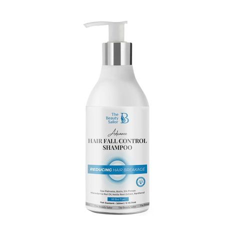 Buy The Beauty Sailor Advance Hair Fall Control Shampoo| Biotin, silk protein for longer, stronger hair| suitable for men and women| anti hair fall shampoo| for all hair type| 300ml-Purplle