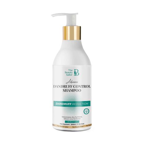 Buy The Beauty Sailor Advance Dandruff Control Shampoo | Controls Excessive Oils | Anti Dandruff Shampoo for Men and Women | Made with Natural Ingredients | 300 ml-Purplle