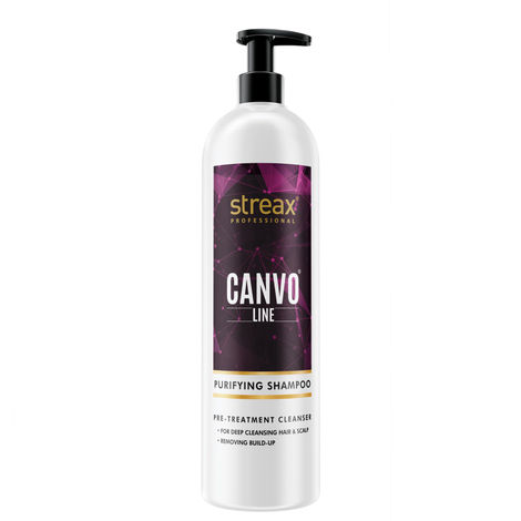 Buy Streax Professional Canvoline Purifying Shampoo (1500 ml)-Purplle