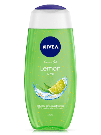 Buy Nivea Lemon & care oil Body wash for long-lasting freshness (125 ml)-Purplle