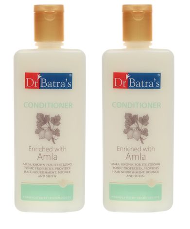 Buy Dr Batra's Conditioner Enriched With Amla - 200 ml (Pack of 2)-Purplle