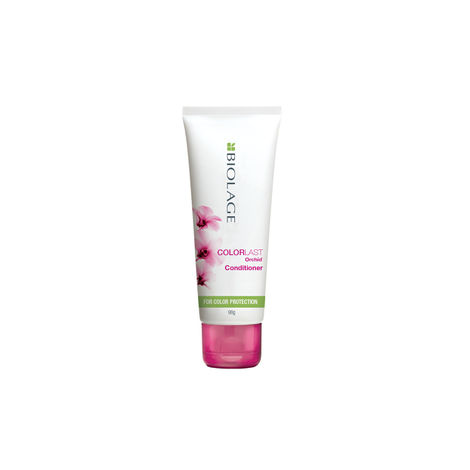 Buy BIOLAGE Colorlast Orchid Conditioner 98 gm | Paraben free | Helps Maintain Color Depth, Tone & Shine | Anti-Fade | For Colored Hair-Purplle