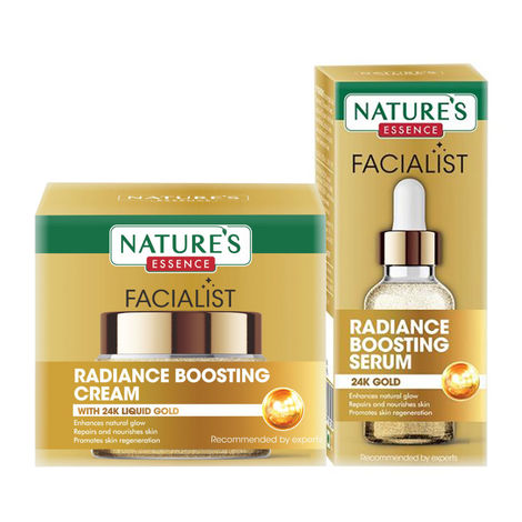 Buy Natures's Essence Radiance Boosting Skin care set with Liquid Gold Combo of 2-Purplle